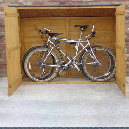 Shire Shiplap Bike Storage Pent Roof without floor 6'x3'