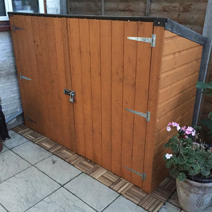 Shire Shiplap Bike Storage Pent Roof without floor 6'x3'