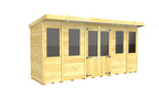 Elmstead Pent Summerhouse External Left View