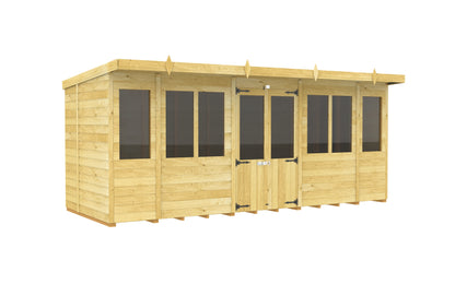 Elmstead Pent Summerhouse External Left View