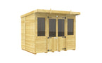 Elmstead Pent Summerhouse External Left View