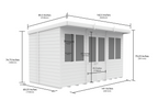 Elmstead Pent Summerhouse Dimensional Drawings