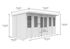 Elmstead Pent Summerhouse Dimensional Drawings