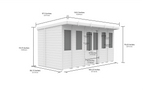 Elmstead Pent Summerhouse Dimensional Drawings