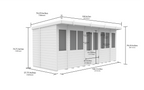 Elmstead Pent Summerhouse Dimensional Drawings