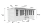 Elmstead Pent Summerhouse Dimensional Drawings