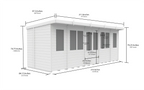 Elmstead Pent Summerhouse Dimensional Drawings