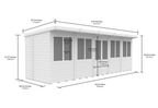 Elmstead Pent Summerhouse Dimensional Drawings
