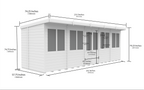 Elmstead Pent Summerhouse Dimensional Drawings