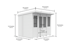 Elmstead Pent Summerhouse Dimensional Drawings