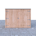Shire Shiplap Bike Storage Pent Roof without floor 6'x3'