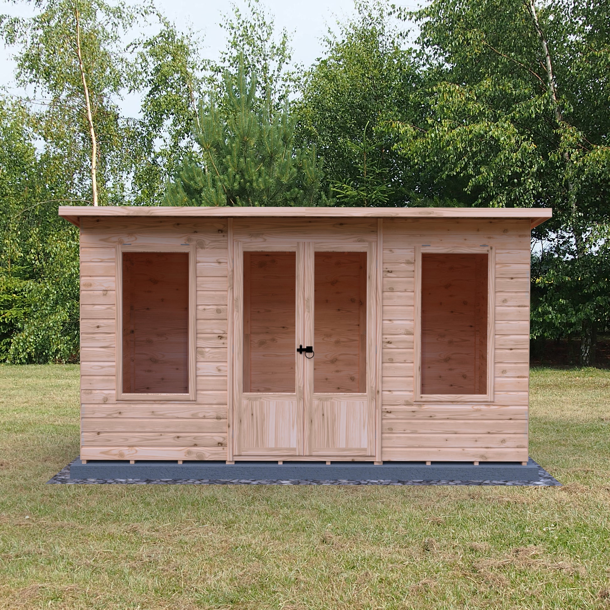 Shire Peony Pent Summerhouse 12x6