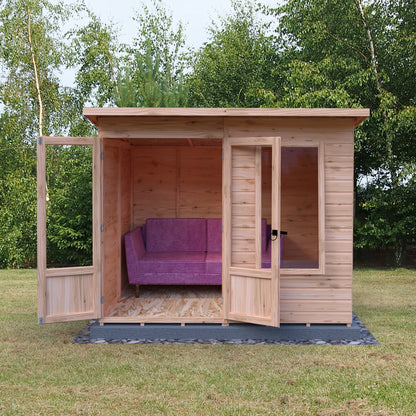 Shire Peony Pent Summerhouse 8x6