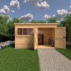Shire Ranger Pent Premium Shiplap Garden Shed 12x6