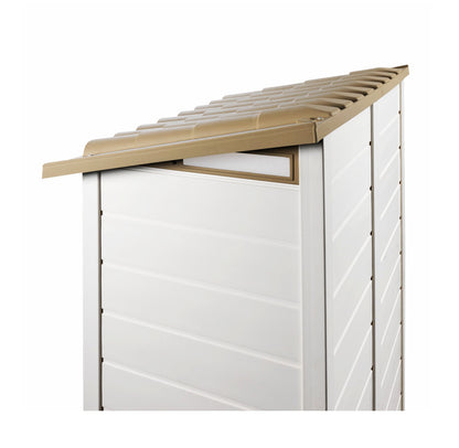 Shire Tuscany Evo PVC Plastic Garden Shed Evo 100