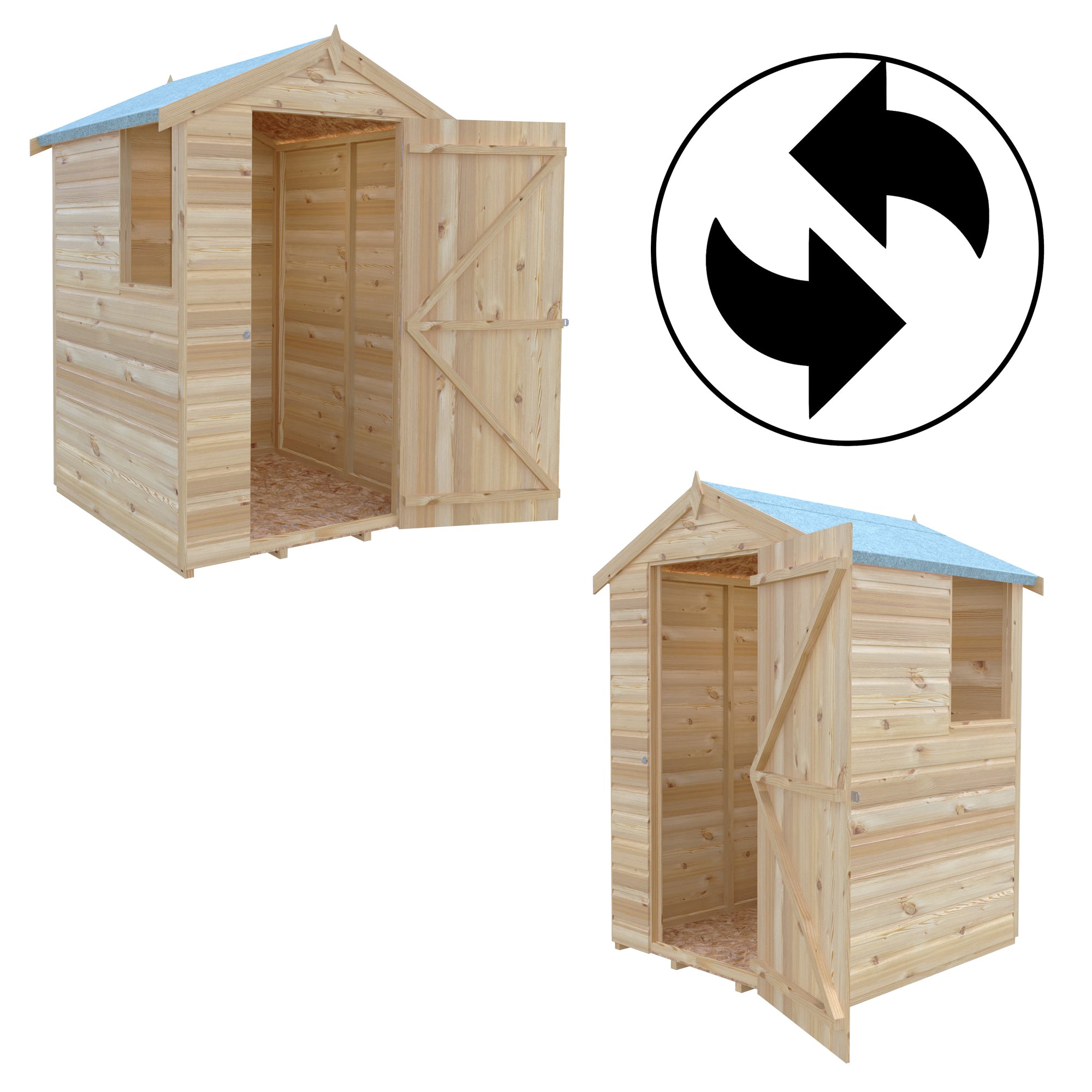 Shire Shetland Apex Shed 4x4