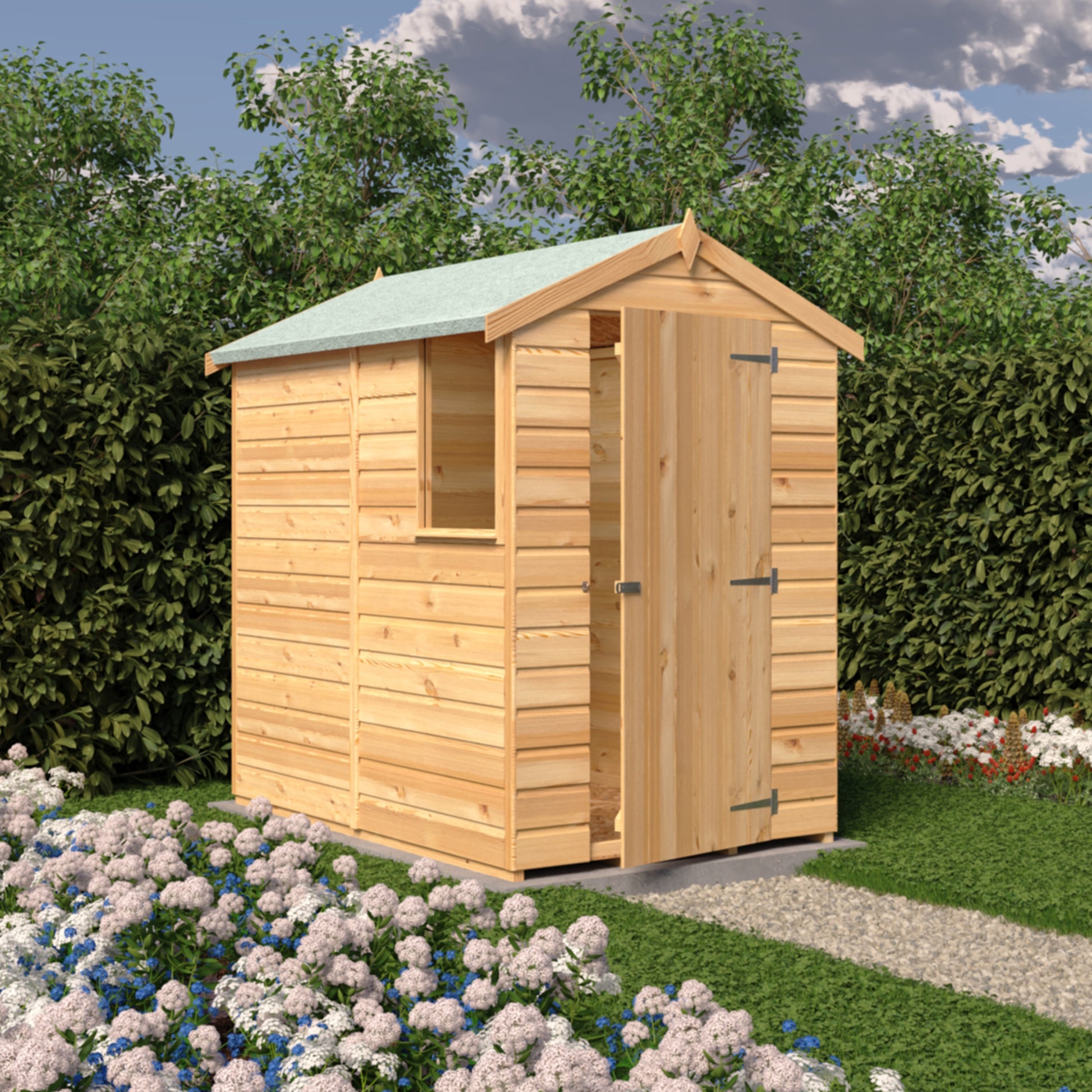 Shire Shetland Apex Shed 6x4