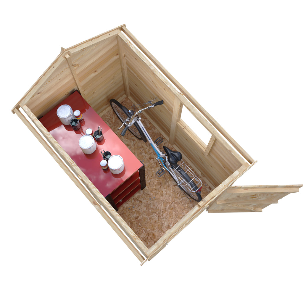 Shire Shetland Apex Shed 6x4