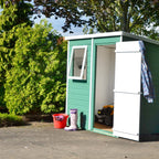 Shire Pent Shiplap Tongue & Groove Garden Shed 6x4