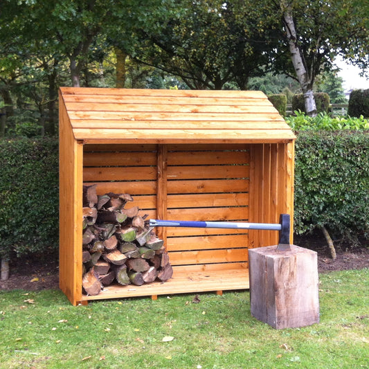 Shire Heavy Duty Wooden Log Store 5 x 2