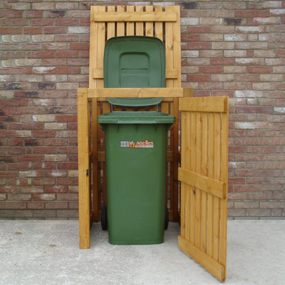 Shire Wooden Wheelie Bin Store Single Bin