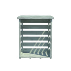 Shire Pent Log Store With Slats - Pressure Treated Timber - Small Size