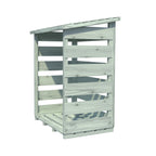 Shire Pent Log Store With Slats - Pressure Treated Timber - Small Size