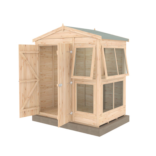 Shire Shiplap Apex Sun Hut Potting Shed