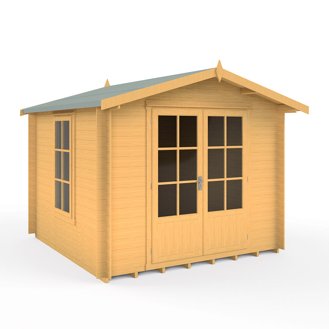 Shire Barnsdale 19mm Log Cabin 9x9