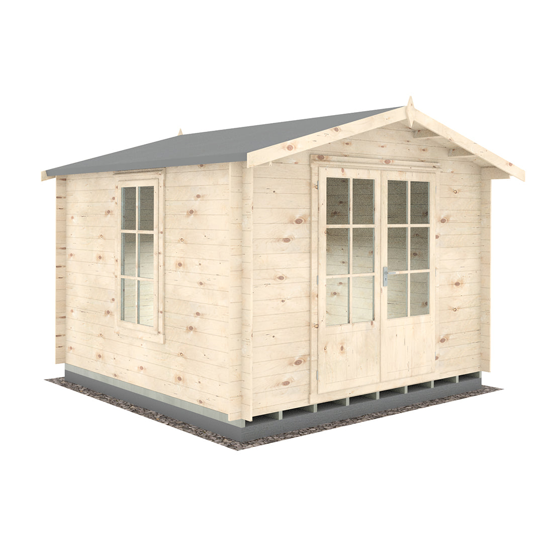 Shire Barnsdale 19mm Log Cabin 10x10