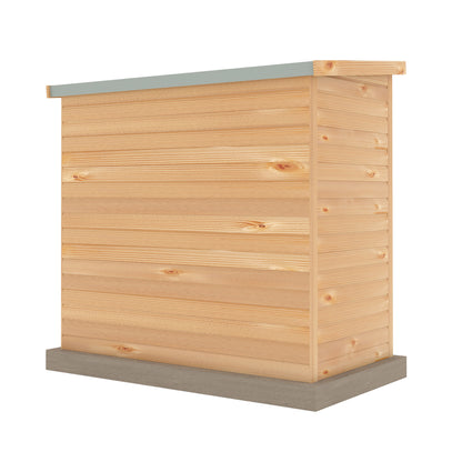 Shire Shiplap Tall Push Bike Storage Shed 7' x 4' (No Floor)