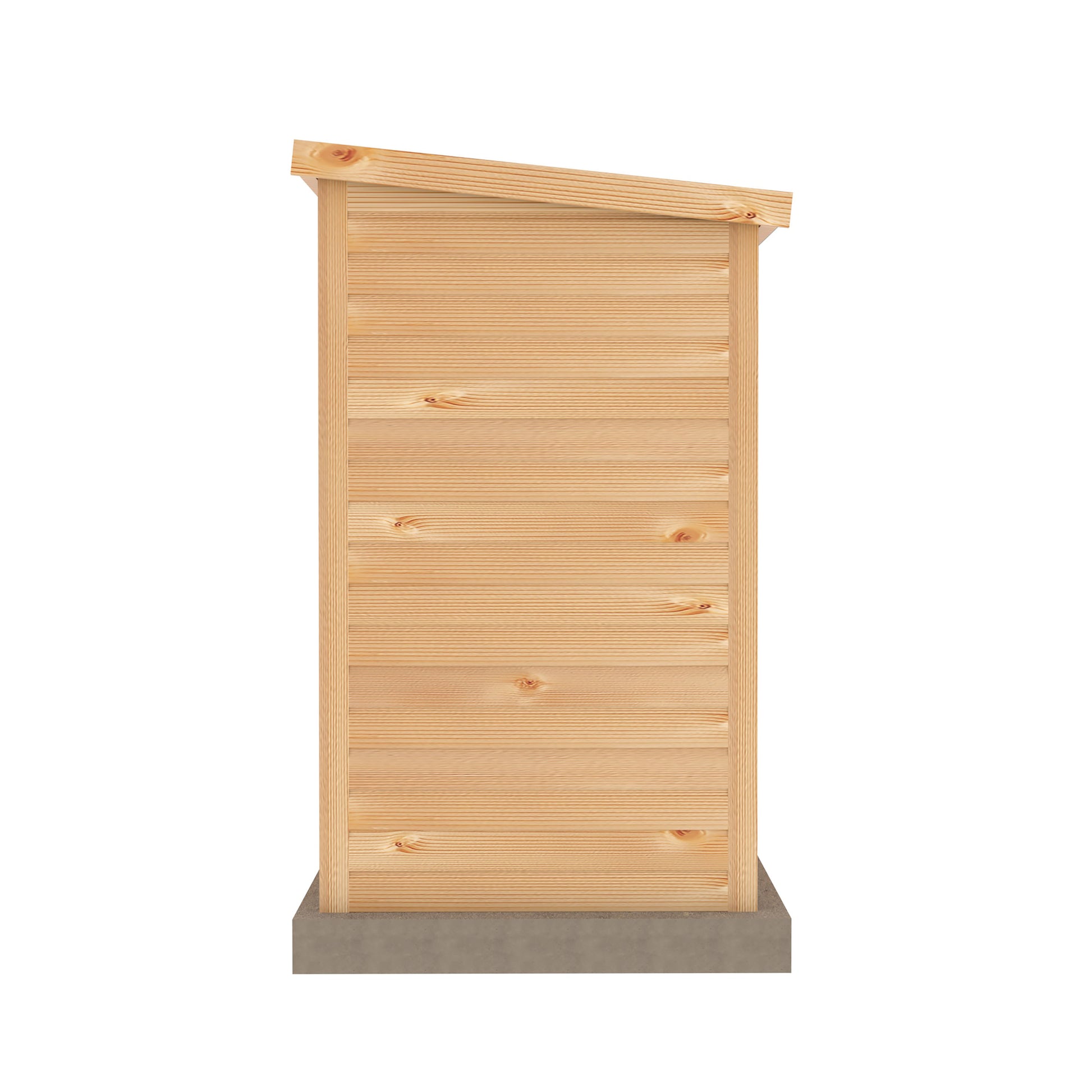 Shire Shiplap Tall Push Bike Storage Shed 7' x 4' (No Floor)