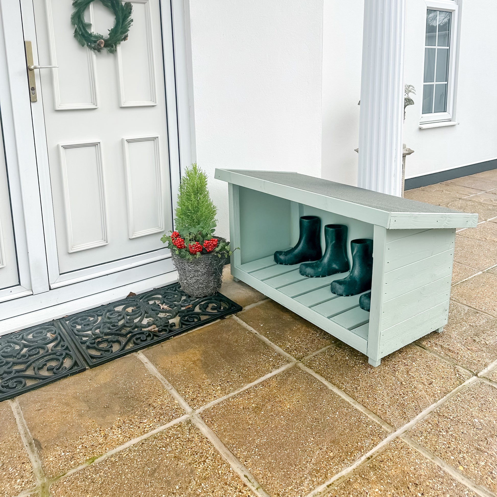 Shire 3 x 2 Woodlowe Pent Welly Store - Pressure Treated