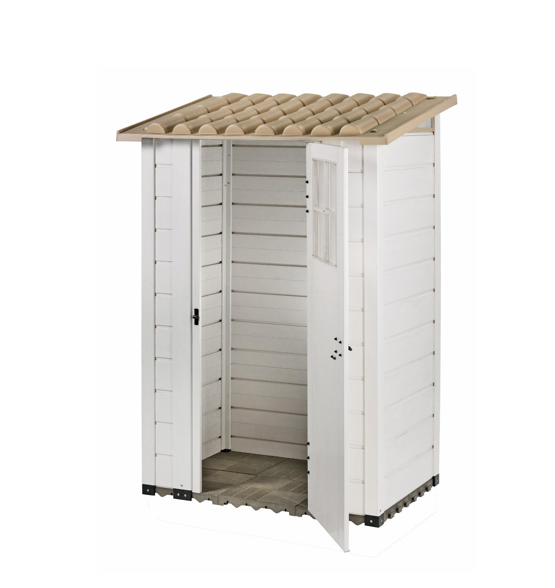 Shire Tuscany Evo PVC Plastic Garden Shed Evo 100