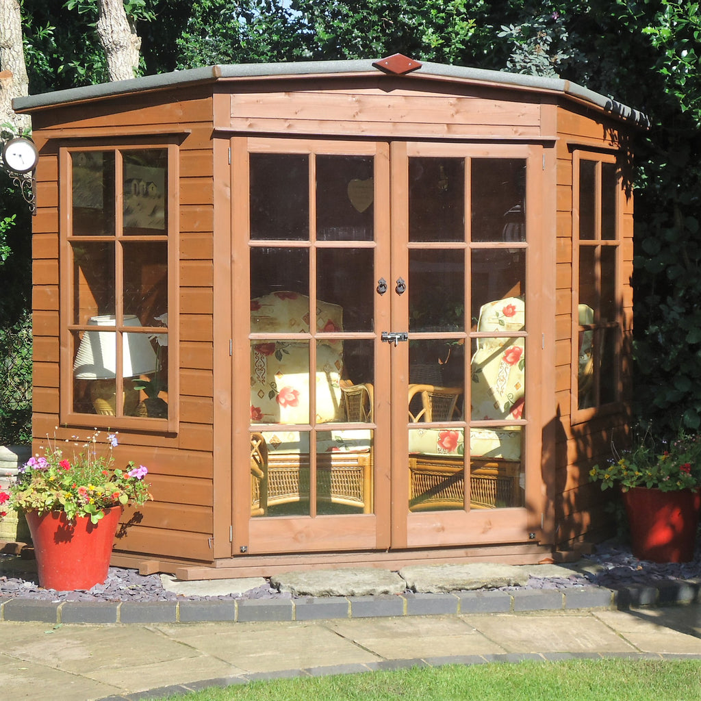 Shire Hampton Corner Summerhouse 8x8