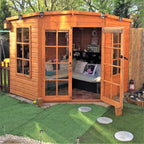 Shire Hampton Corner Summerhouse 8x8