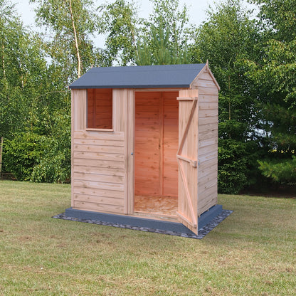 Shire Reverse Apex Dip Treated Amaryllis Overlap Garden Shed 6x4
