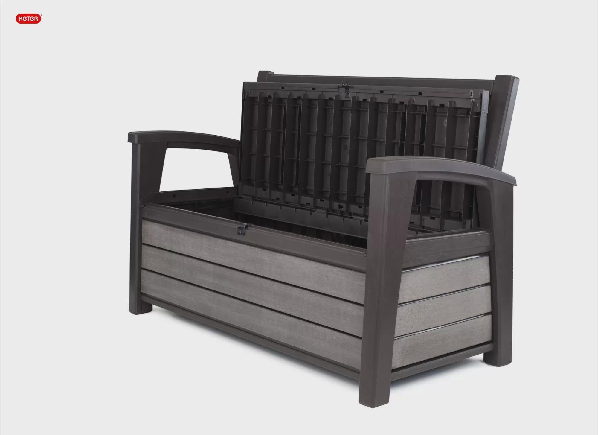 Keter Hudson Garden Storage Bench 227L